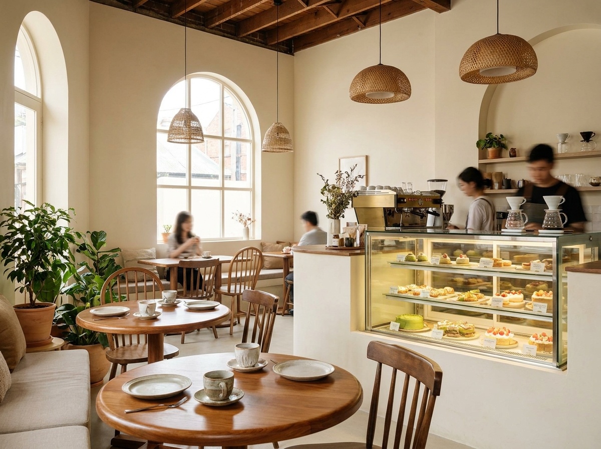 Innenarchitektur für Gastronomieräume